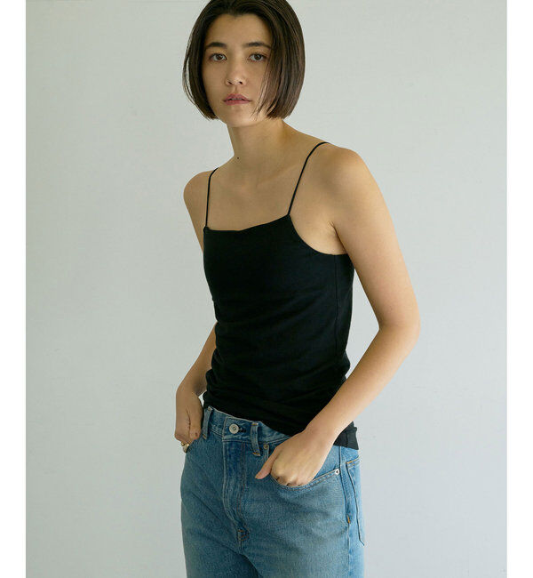 La nature linge「《3サイズ展開》【La nature linge】ベア天竺キャミソール」|インナー|