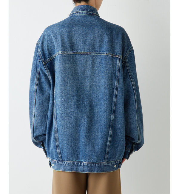  「【PEAS】フォルムGジャン」|デニムジャケット|