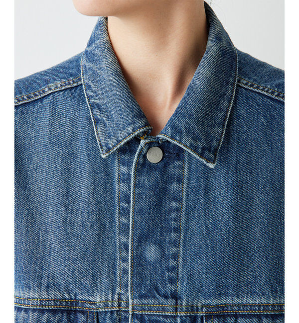  「【PEAS】フォルムGジャン」|デニムジャケット|