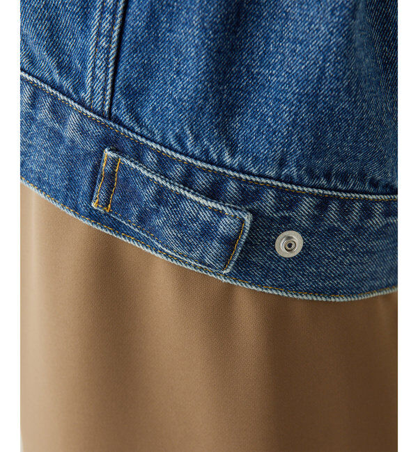  「【PEAS】フォルムGジャン」|デニムジャケット|