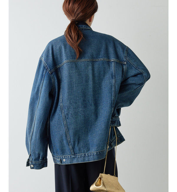  「【PEAS】フォルムGジャン」|デニムジャケット|