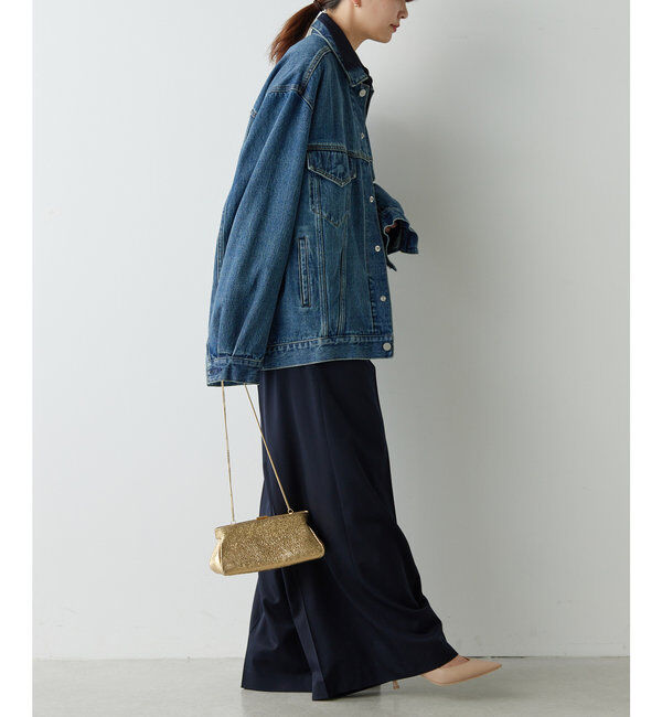  「【PEAS】フォルムGジャン」|デニムジャケット|