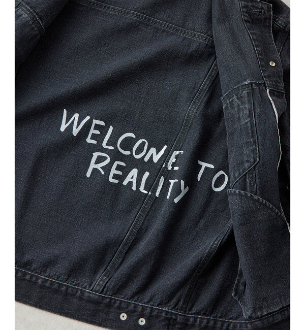  「【PEAS】フォルムGジャン」|デニムジャケット|