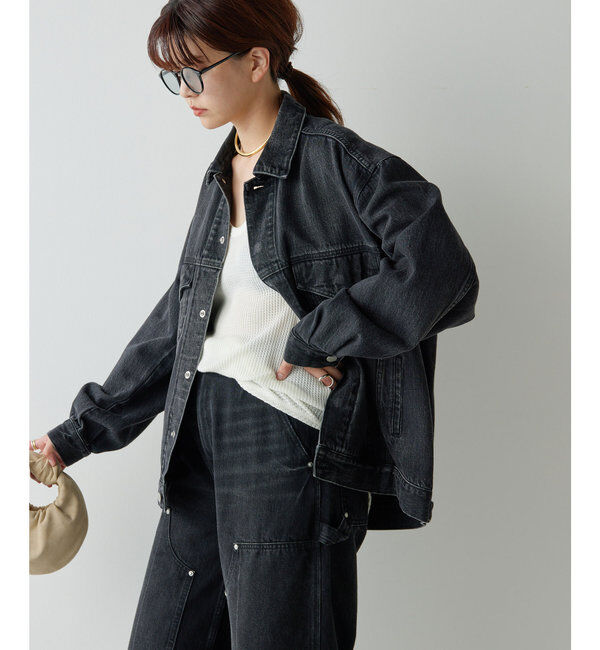  「【PEAS】フォルムGジャン」|デニムジャケット|