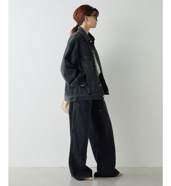  「【PEAS】フォルムGジャン」|デニムジャケット|