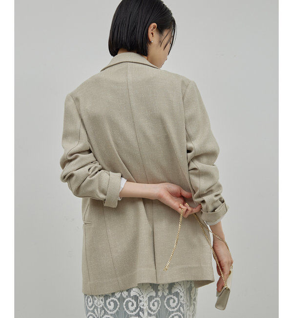  「ツイードジャケット」|テーラードジャケット|