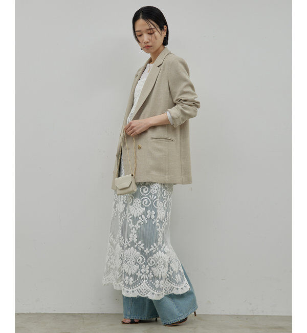  「ツイードジャケット」|テーラードジャケット|