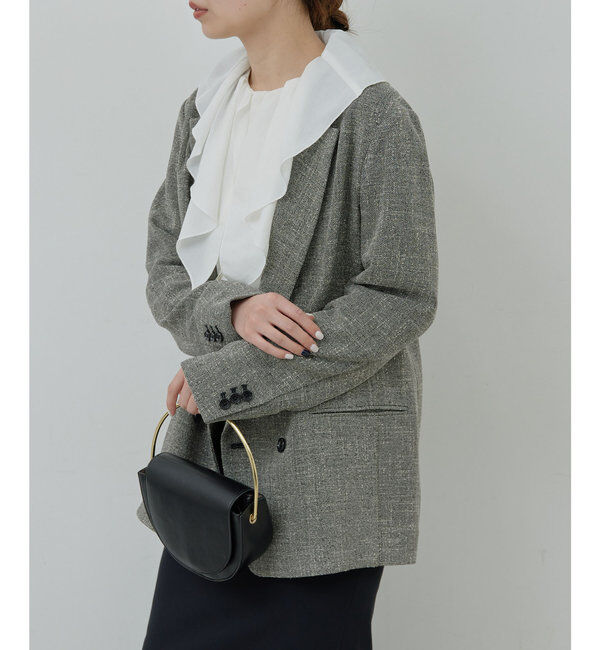  「ツイードジャケット」|テーラードジャケット|