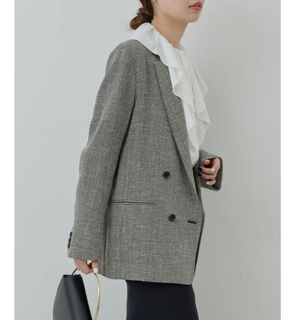  「ツイードジャケット」|テーラードジャケット|