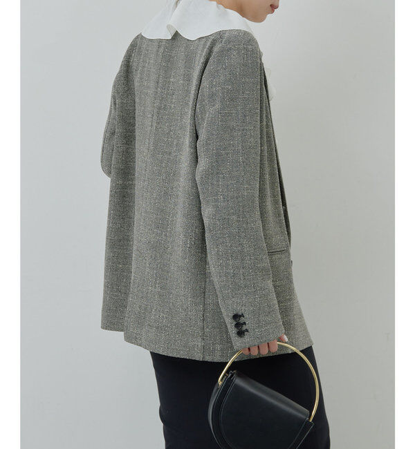  「ツイードジャケット」|テーラードジャケット|