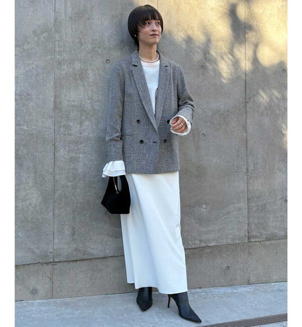  「ツイードジャケット」|テーラードジャケット|