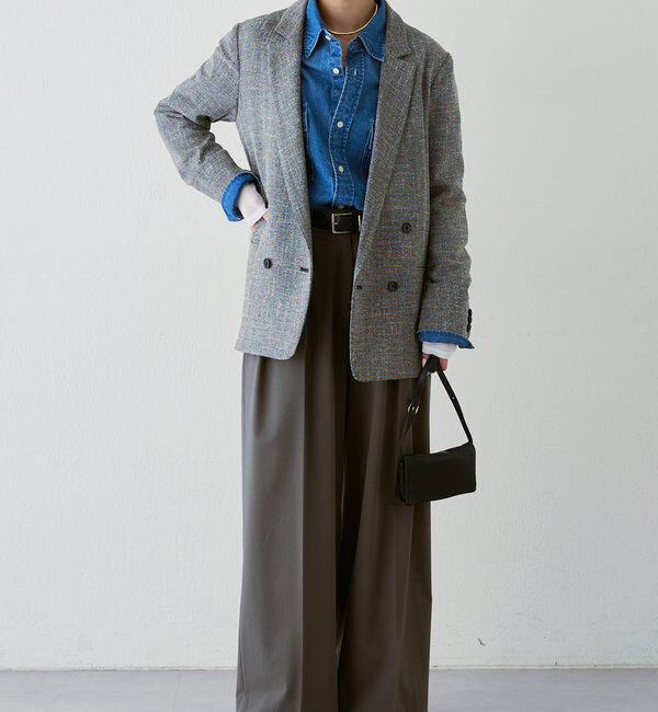 「ツイードジャケット」|テーラードジャケット|
