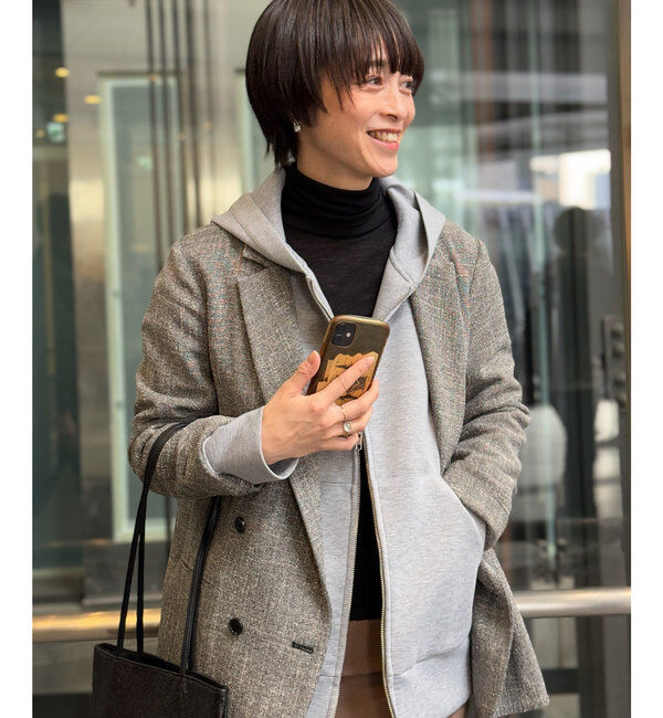  「ツイードジャケット」|テーラードジャケット|