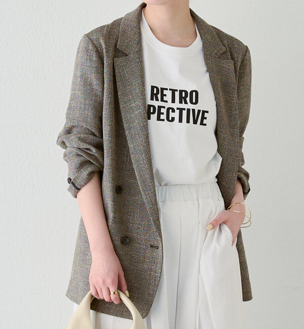  「ツイードジャケット」|テーラードジャケット|