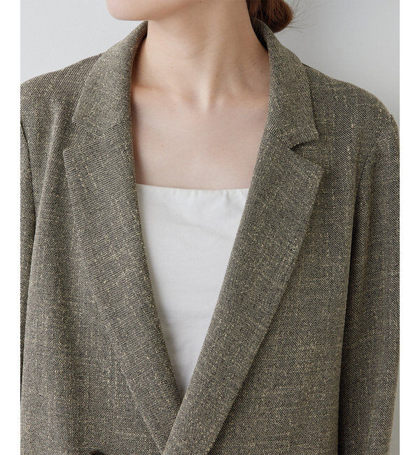  「ツイードジャケット」|テーラードジャケット|