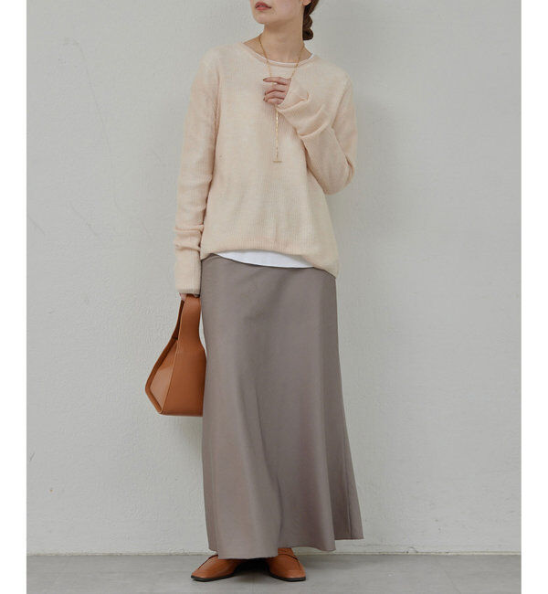  「サテンマーメイドスカート」|スカート|