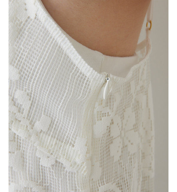  「レースキャミワンピース」|ワンピース|