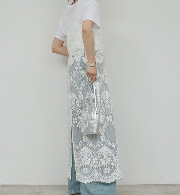  「レースキャミワンピース」|ワンピース|