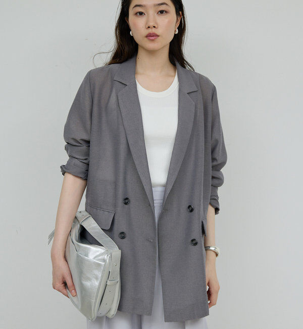  「【サイズ展開あり】メッシュジャケット」|テーラードジャケット|