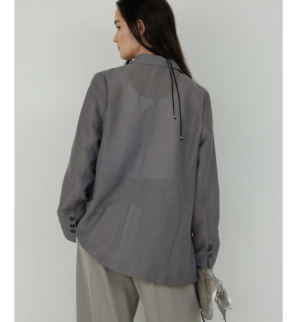  「【サイズ展開あり】メッシュジャケット」|テーラードジャケット|