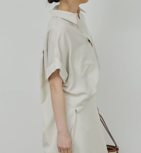  「【セットアップ対応】ミリタリーハーフスリーブシャツ」|シャツ・ブラウス|