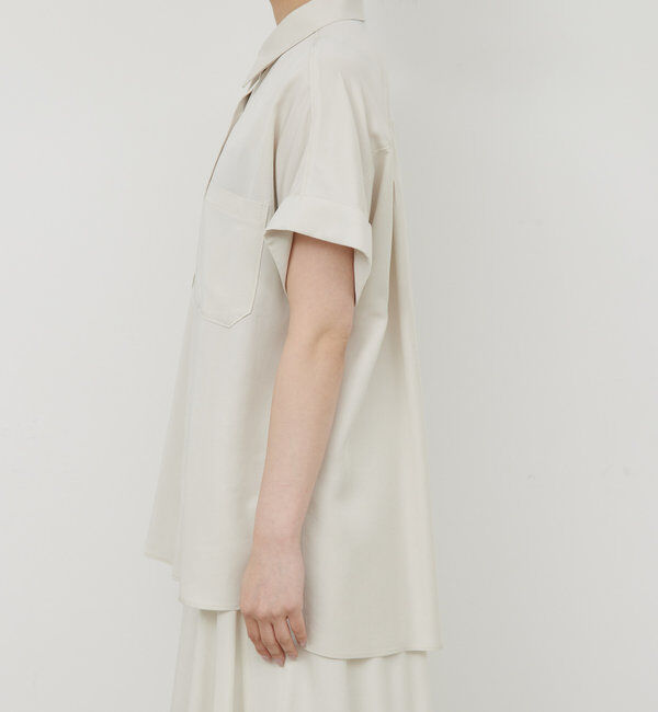  「【セットアップ対応】ミリタリーハーフスリーブシャツ」|シャツ・ブラウス|