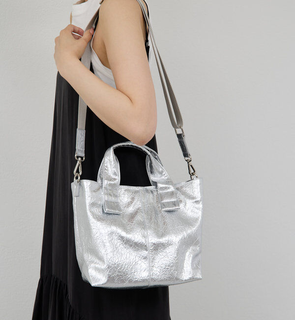  「【2.718】パテントMIDIトート」|トートバッグ|