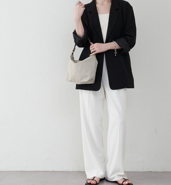  「ナイロンジャガードシンプルショルダーバッグ」|ショルダー・メッセンジャー|