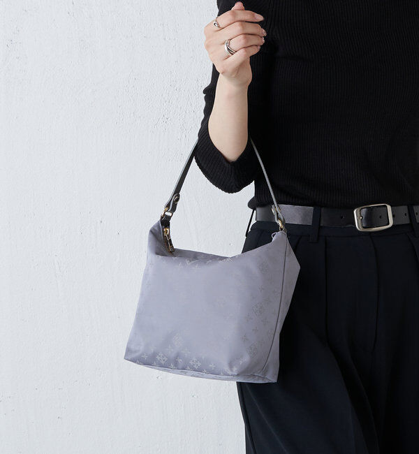  「ナイロンジャガードシンプルショルダーバッグ」|ショルダー・メッセンジャー|