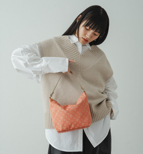  「ナイロンジャガードシンプルショルダーバッグ」|ショルダー・メッセンジャー|