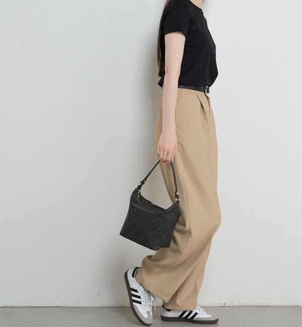  「ナイロンジャガードシンプルショルダーバッグ」|ショルダー・メッセンジャー|