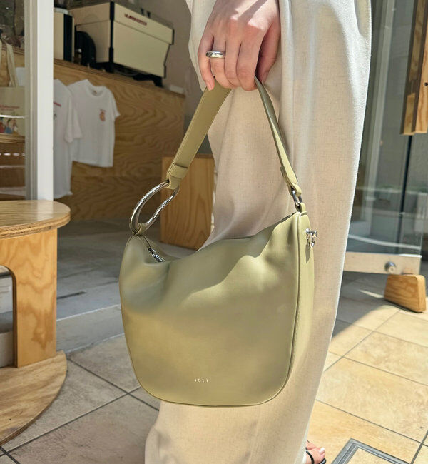  「【4色展開】loti ビーンズハンドルBAG」|トートバッグ|