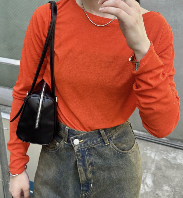  「【2024AW】シアーロングTシャツ」|Tシャツ・カットソー|