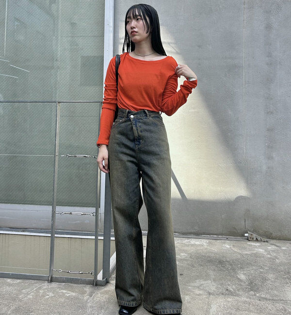  「【2024AW】シアーロングTシャツ」|Tシャツ・カットソー|