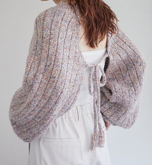  「MIXバックシャンニット」|ニット・セーター|