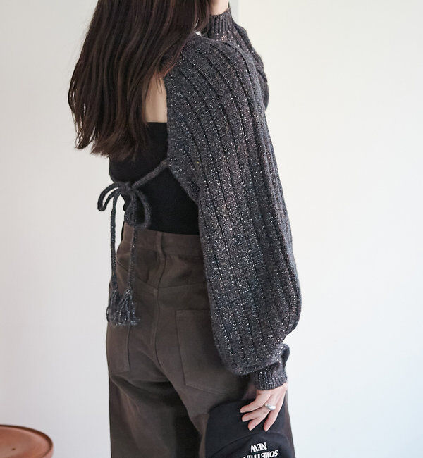  「MIXバックシャンニット」|ニット・セーター|