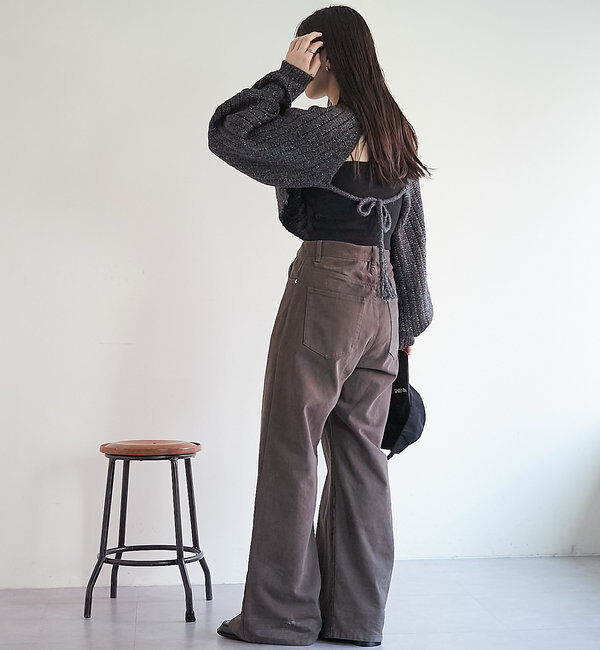  「MIXバックシャンニット」|ニット・セーター|