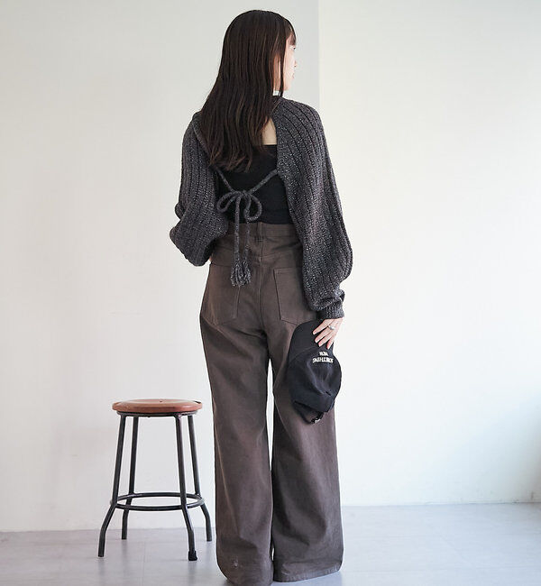  「MIXバックシャンニット」|ニット・セーター|