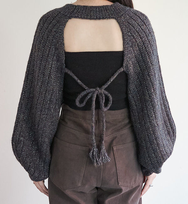  「MIXバックシャンニット」|ニット・セーター|