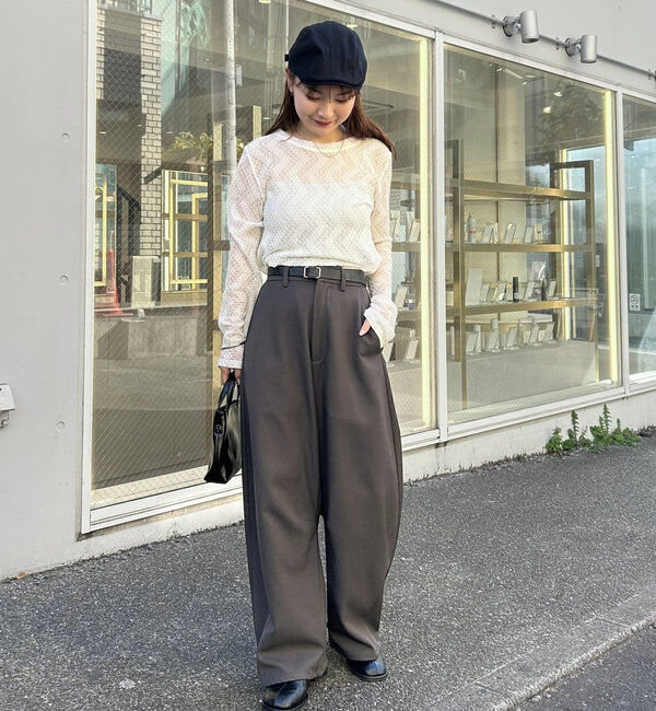  「レースプルオーバー」|Tシャツ・カットソー|