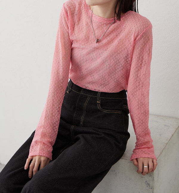  「レースプルオーバー」|Tシャツ・カットソー|