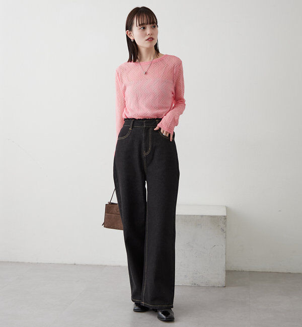  「レースプルオーバー」|Tシャツ・カットソー|