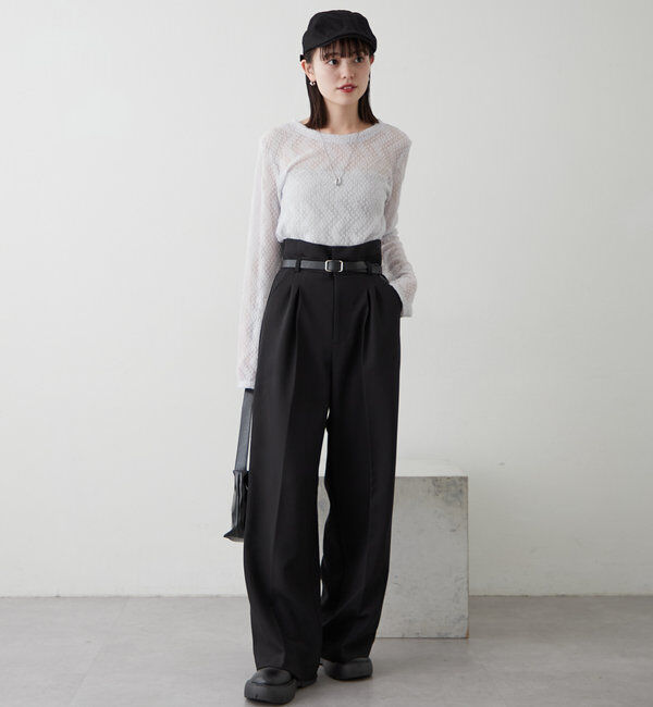  「レースプルオーバー」|Tシャツ・カットソー|