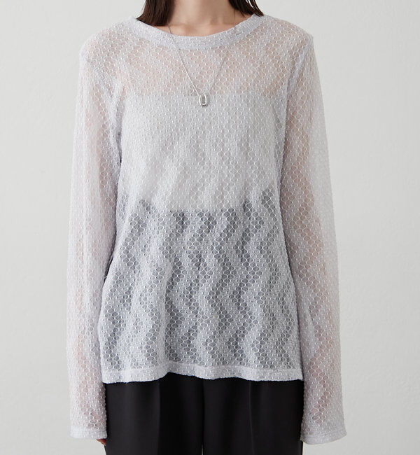  「レースプルオーバー」|Tシャツ・カットソー|