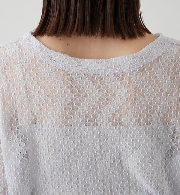  「レースプルオーバー」|Tシャツ・カットソー|