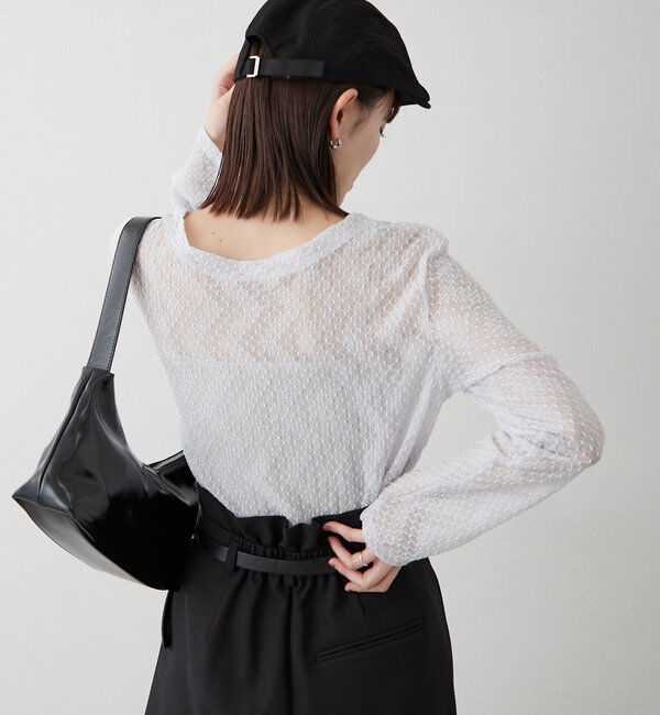  「レースプルオーバー」|Tシャツ・カットソー|