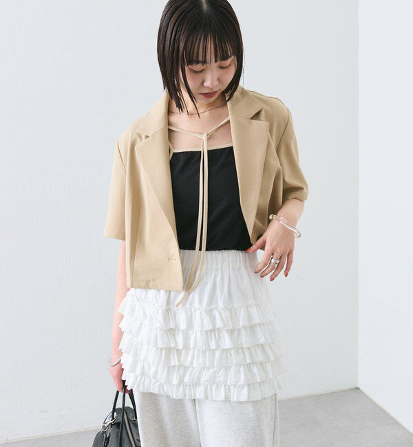  「半袖ショートジャケット」|その他|