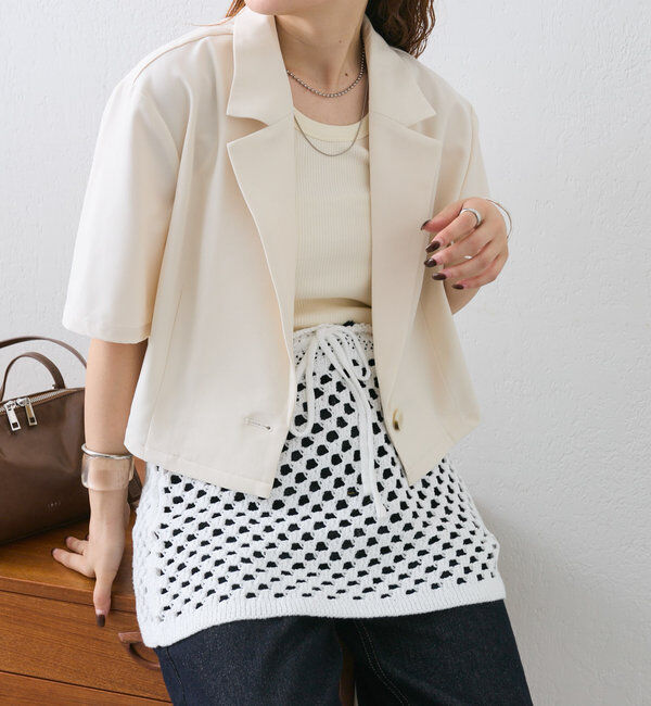  「半袖ショートジャケット」|その他|