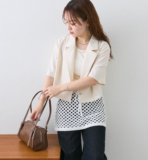  「半袖ショートジャケット」|その他|