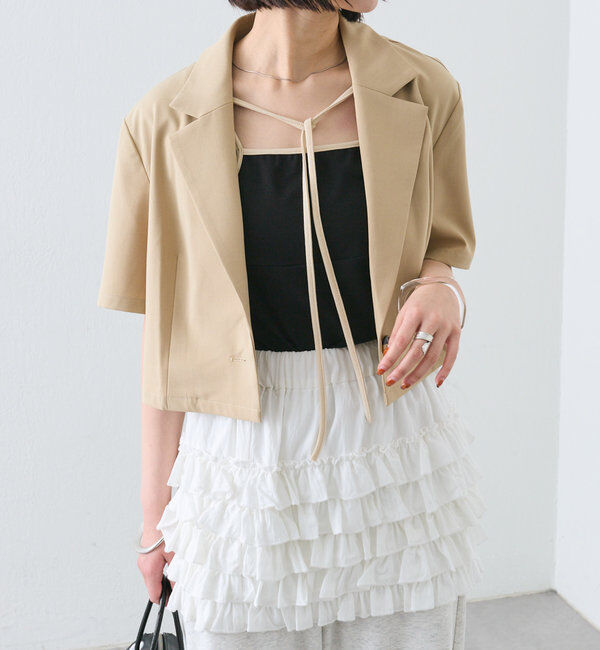  「半袖ショートジャケット」|その他|